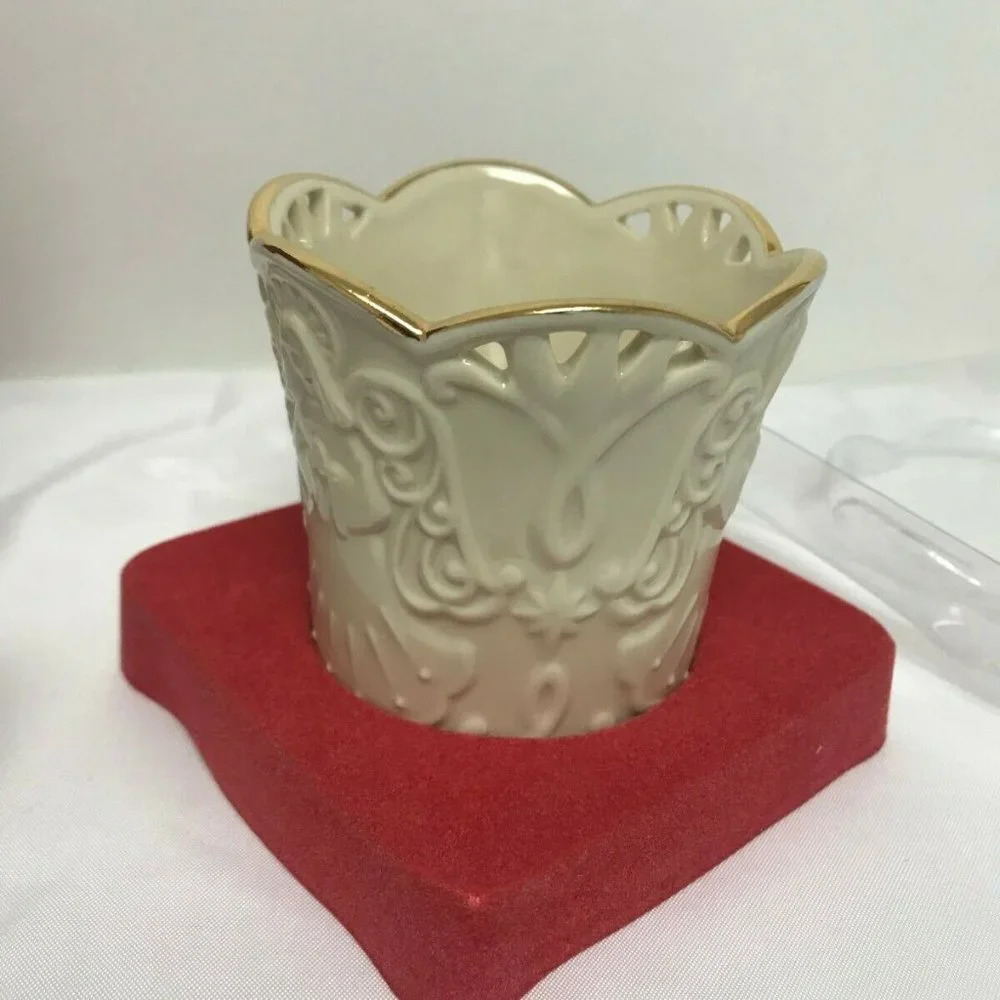 Lenox American by Design Merry Lights Angel Votive Tea Light Candle